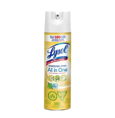 Lysol All-in-One Disinfectant Spray 539G - Lemon Breeze, View more