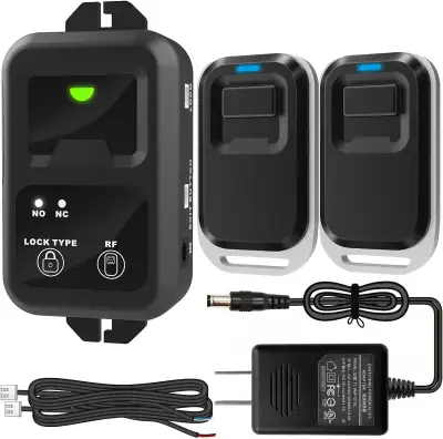 UHPPOTE 433mhz 12VDC Remote Control with DC Power Connector, View more