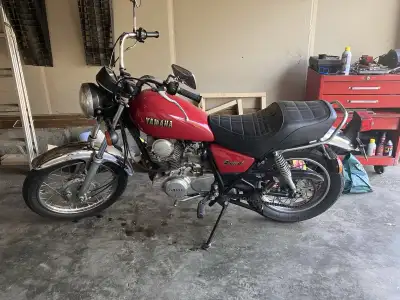 Quintessential starter bike, I bought her as a little project to get back on the road from a garage....