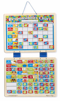 NEW: Melissa & Doug Magnetic Responsibility Chart