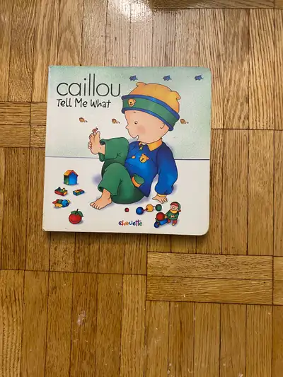 caillou  Tell Me What  board book, View more