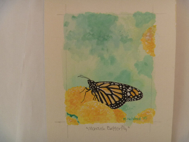 Butterfly ORIGINAL ART - various sizes in Arts & Collectibles in Winnipeg - Image 2