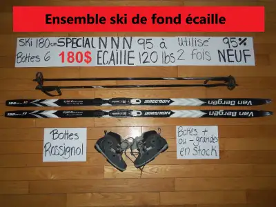 Ensembles ski de fond écaille, View more