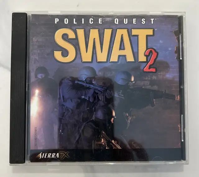Preowned Police Quest SWAT 2 Game in Toys & Games in Calgary - Image 2