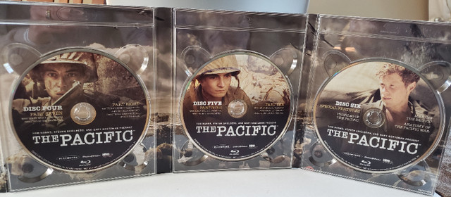 The Pacific Miniseries Blu-ray in Steelcase Tin Case & PhotoBook in CDs, DVDs & Blu-ray in Oakville / Halton Region - Image 4