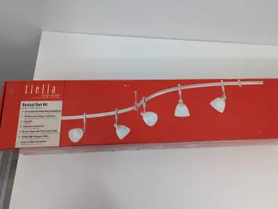 Tiella 5-Light Flexible Track Lighting Kit - New / Open Box, View more