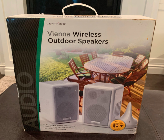Centrios Vienna Wireless Outdoor Speakers | General Electronics | Oakville  / Halton Region | Kijiji