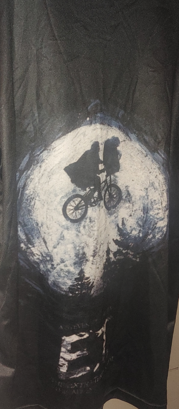 E.T.     DOUBLE SIDE PRINT - XXL T SHIRT, View more