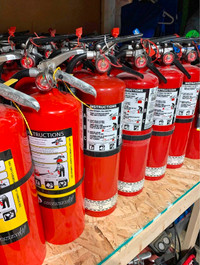New fire extinguishers certified free delivery