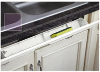 kitchen sink tilt-out tray with hardware 33 1/2 inches long