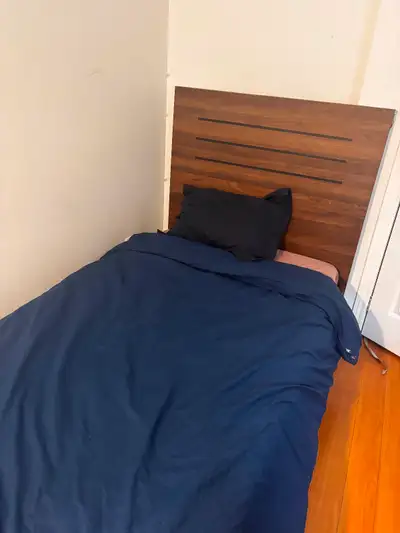 IKEA bed frame + mattress – good condition, View more
