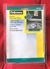 SCREEN CLEANING WIPES ▌12pk UNOPENED