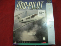 PRO PILOT SIMULATION PC   JEUX ( GAME  ) WINDOWS 98 -98