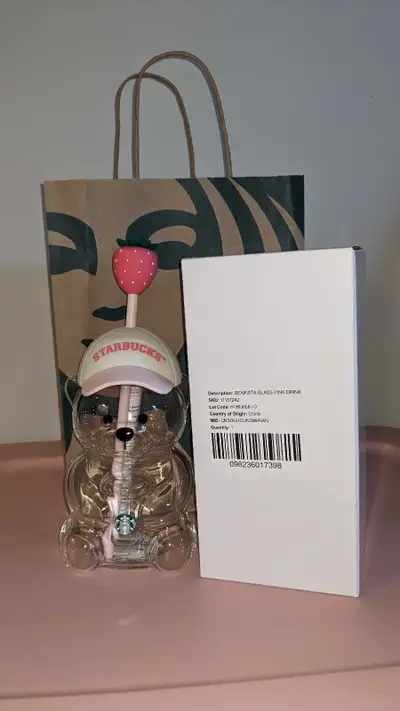 Starbucks Pink Bear Cup, View more