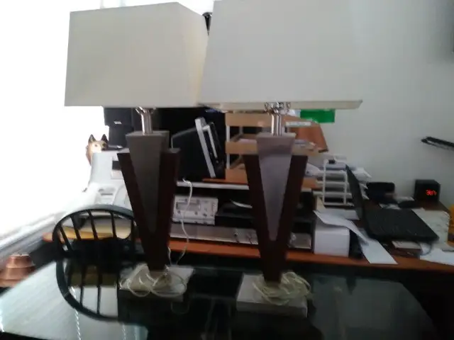 retro/deco table lamps for sale in Arts & Collectibles in Markham / York Region - Image 2