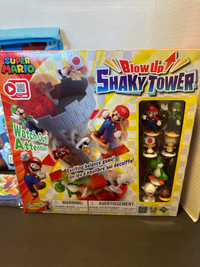 Mario bros blow up tower Nintendo jeux société 