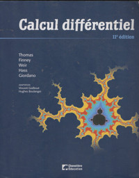 Calcul différentiel, 11e édition