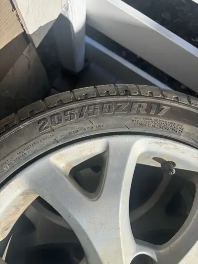 205/50zR17 $450 OBO