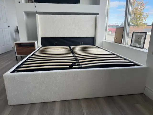 Pickup OR Delivery Available on Brand New Storage Bed | Queen in Beds & Mattresses in Burnaby/New Westminster - Image 5