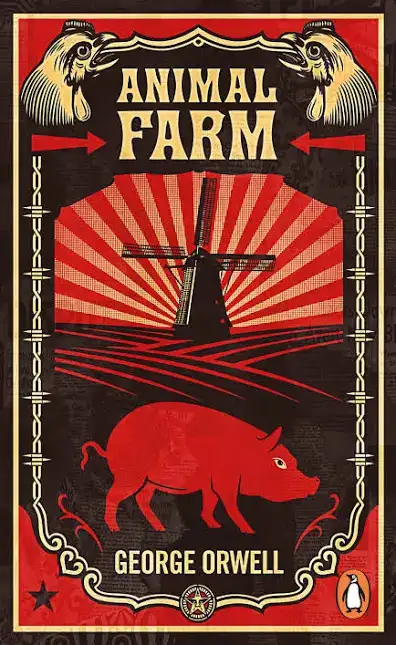 Plongez dans le monde satirique de La Ferme des animaux de George Orwell avec cette édition captivan...