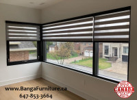 Custom Canadian Shades and Shutters -647-853-3664
