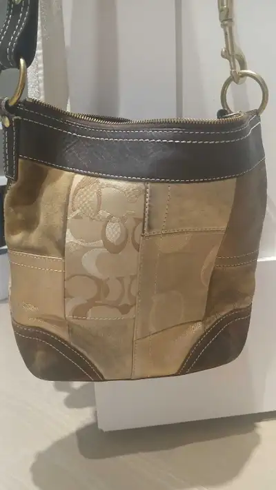 Coach Patchwork Crossbody Bag, View more