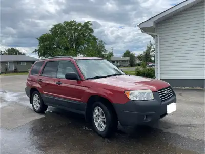 2008 Subaru Forster 2.5 L Kms 293717 This is a fun peppy car, it’s been lady driven for the last 8 y...
