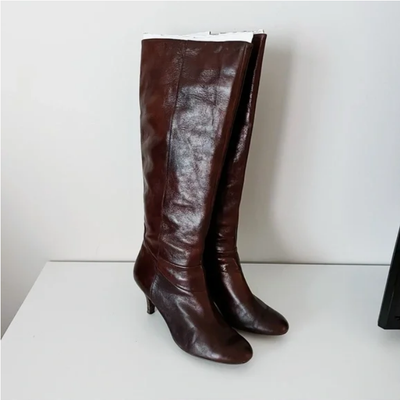 Nine West - (Size 9) Medium Knee High Heeled Women's Boots Shoes, View more