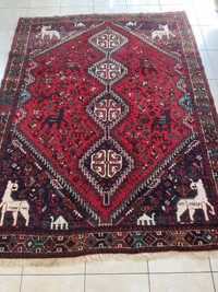 Antique Vintage Handwoven Persian Carpet/Rug