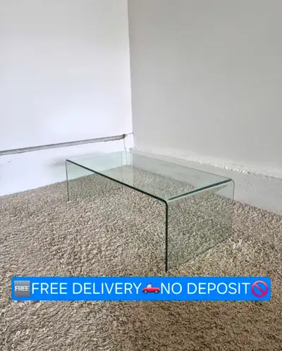 FREE DELIVERY High Quality Beautiful Genuine Glass Coffee Table, View more