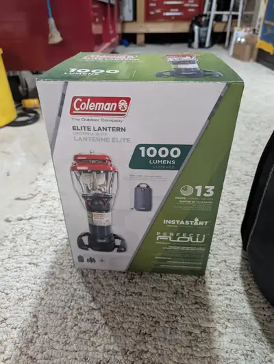 Propane COLEMAN LANTERNS and STOVE, View more
