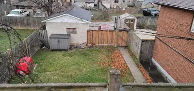 Clean and easy access storage space in garage, 200plus Sq ft 2 Km from downtown Hamilton. Secure nei...