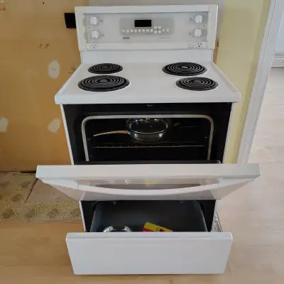 Selling a dishwasher and stove as in photos. Willing to deliver if needed. Offer ne a price and it m...