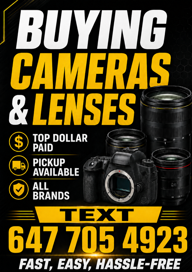 Buying all Lenses (Sony, Canon, Fujifilm, Nikon)