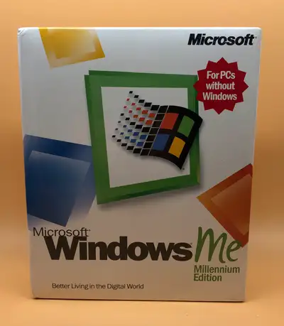 MICROSOFT WINDOWS MILLENNIUM  ME FULL VERSION OPERATING SYSTEM , View more