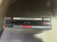 Lot de 3 CD de musique U2