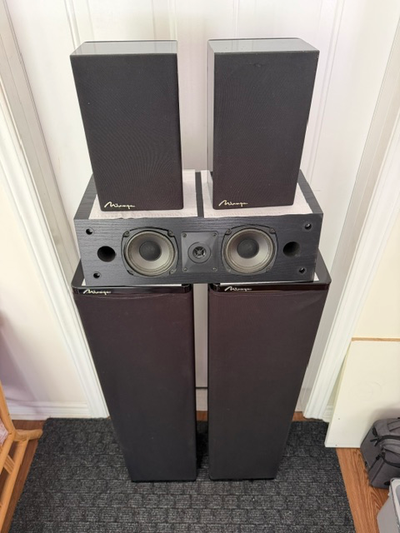 Mirage M-890i Audiophile 2-Way Bi-Polar Tower Speakers + MBS2 ++, View more