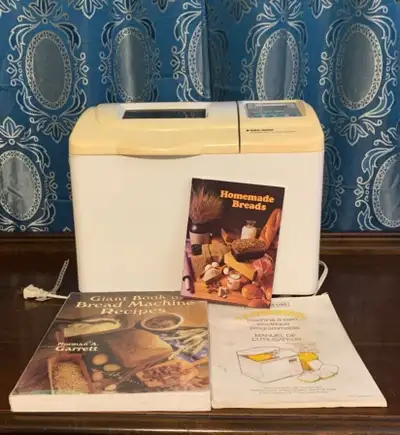 I’m selling this bread maker. I’ve never used it but my Uncle & Aunt did & had it after they passed...