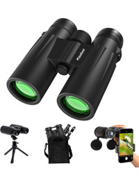 Usogood 12x50 High definition binoculars for adults with phone a