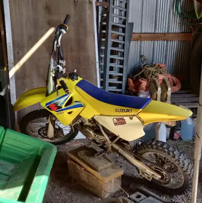 Suzuki RM85 It runs great - it has had great care/rebuilds, was just the wrong bike for me. My boyfr...