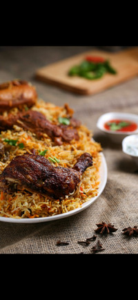 Chennai style chicken biryani 