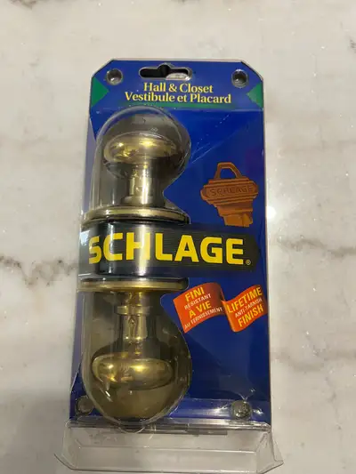 Hall and Closet Interior Passage Set Door Knob, View more