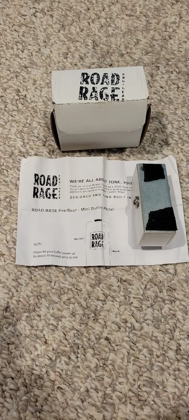 Road Rage buffer with on/off65609083278593121