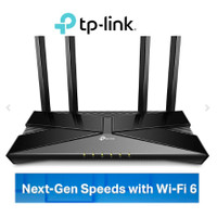 TP-Link AX1800 WiFi 6 Smart WiFi Router (Archer AX20)