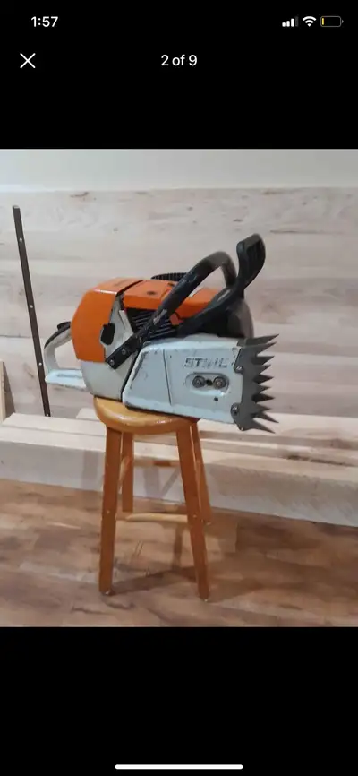 Message me if you have chainsaws, concrete saws, snowblowers, grass trimmers preferably running or n...