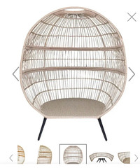 Wicker indoor/outdoor chair 