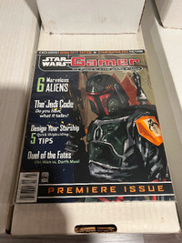 Boba Fett Star Wars Gamer Magazine Issue #01 2000 Premiere Issue