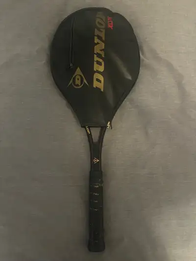 Vintage Dunlop Black Max Tennis Racquet + Original Cover, View more
