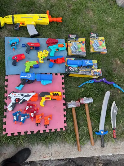 nerfguns and toys , View more