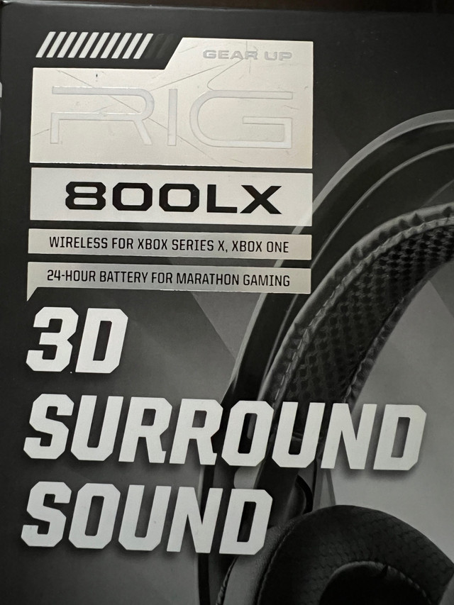 XBOX Wreless RIG 800LX Headphone  in XBOX 360 in Mississauga / Peel Region - Image 2